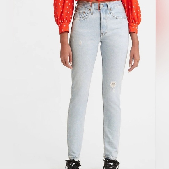 Levi's Denim - NEW Levi's Women's 501 Skinny Jeans Ojai Snow W26 L30